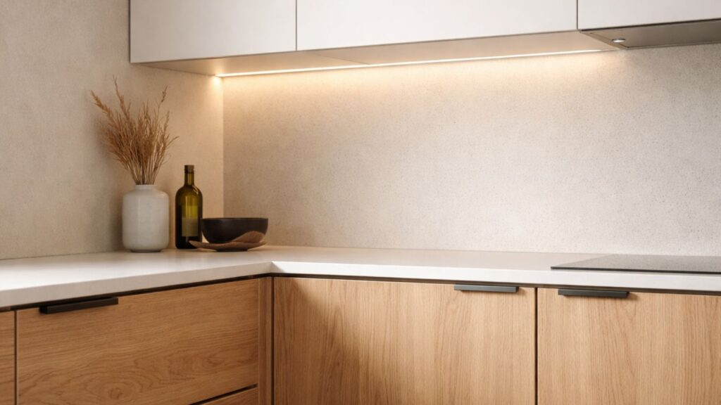 Maßmöbel Küche Detail aus Holz – individuelle Schreinerarbeit