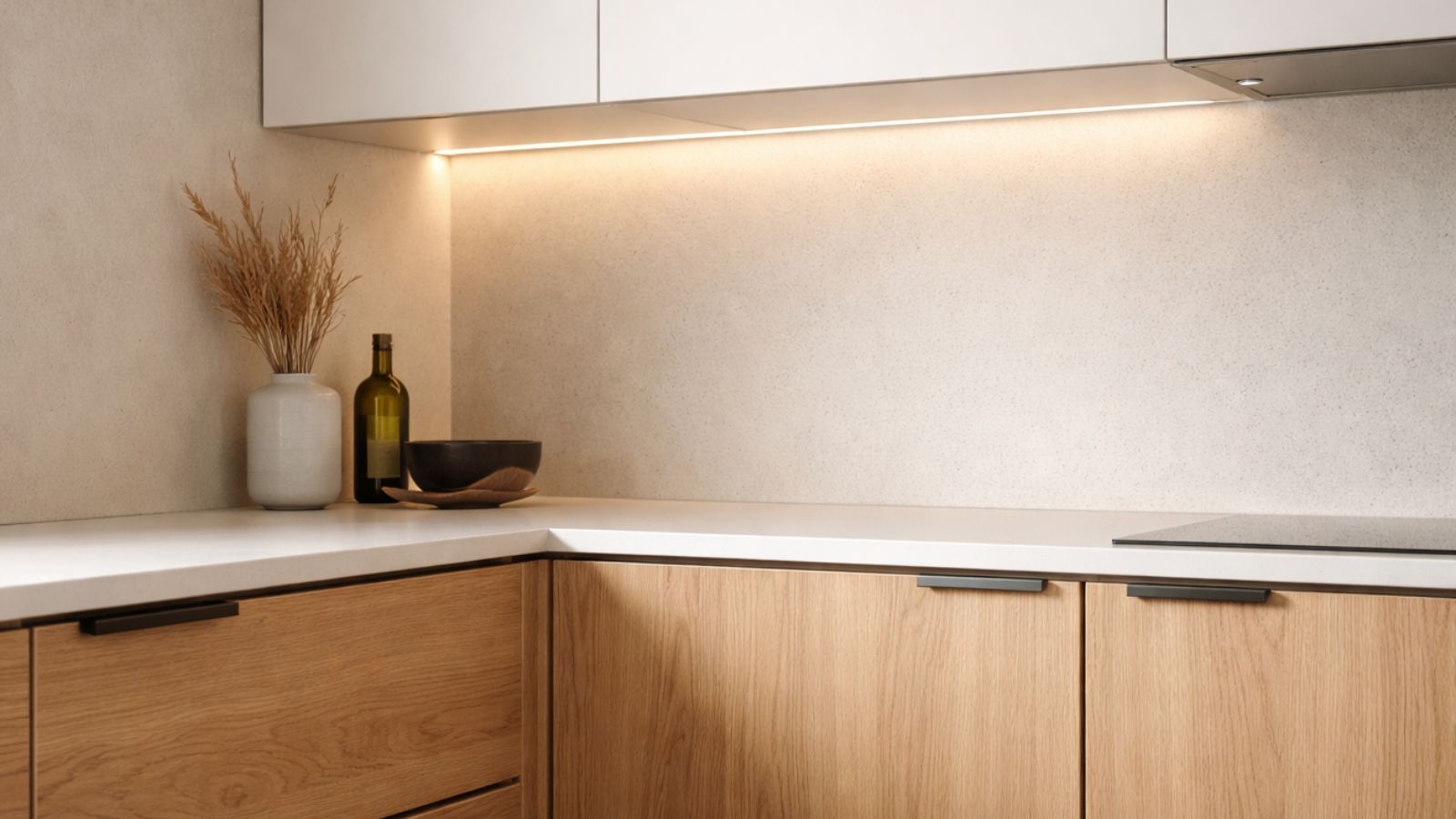 Maßmöbel Küche Detail aus Holz – individuelle Schreinerarbeit