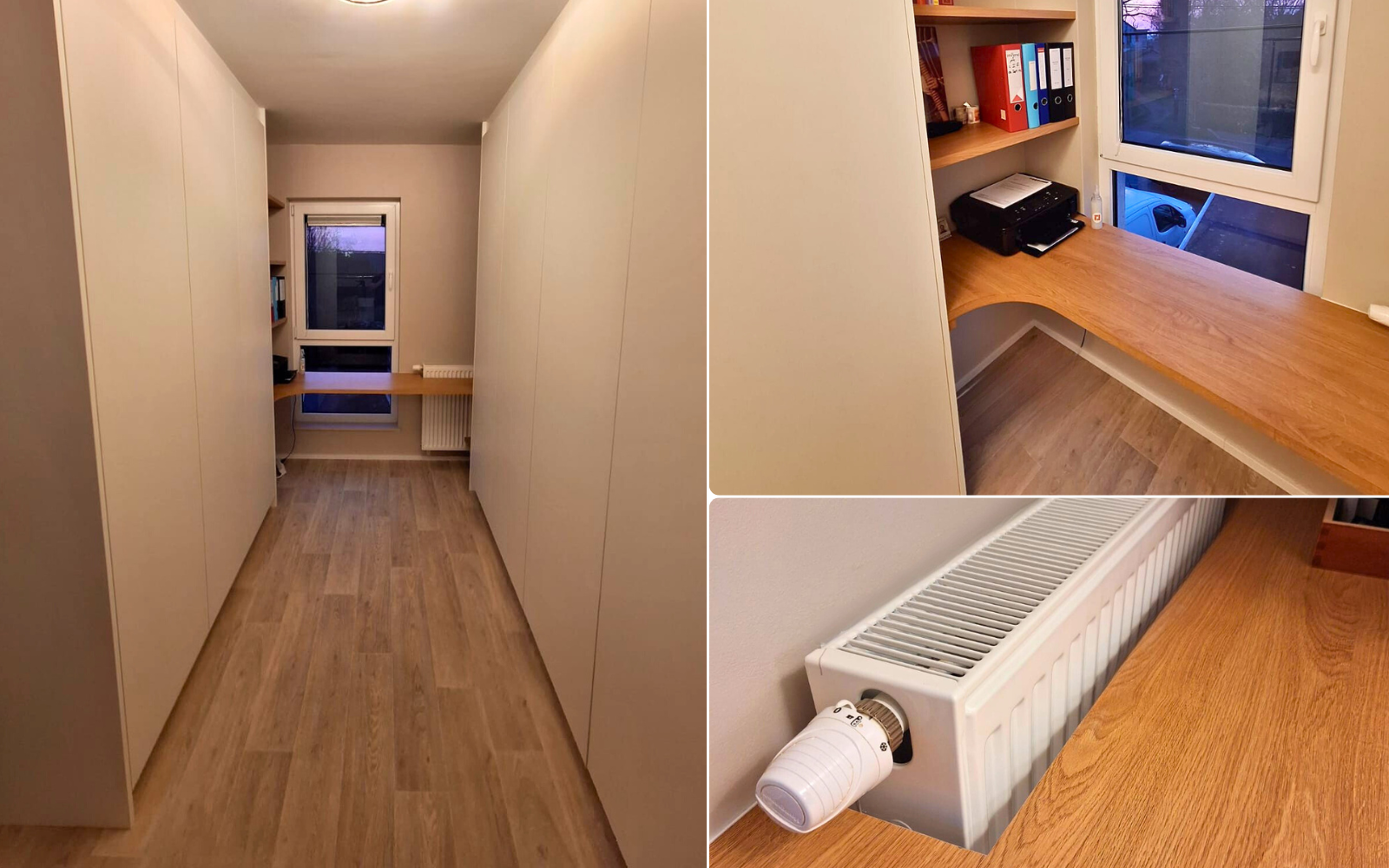 Maßgefertigter Einbauschrank und Büro in Kelmis